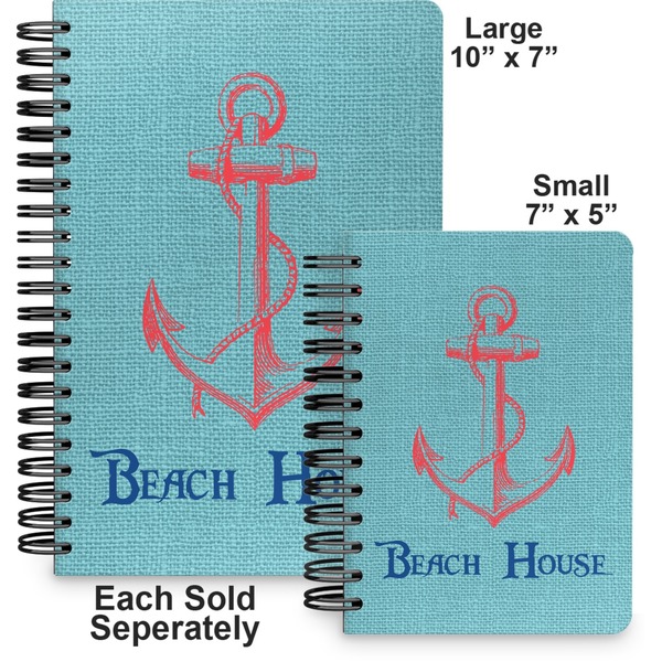 Chic Beach House Spiral Journal - Comparison
