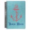 Chic Beach House Spiral Journal Large - Front View