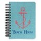 Chic Beach House Spiral Journal Small - Front View