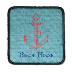 Chic Beach House Iron On Square Patch