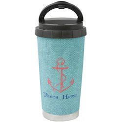 Chic Beach House Stainless Steel Coffee Tumbler