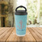Chic Beach House Stainless Steel Travel Cup Lifestyle