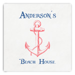 Chic Beach House Paper Dinner Napkins