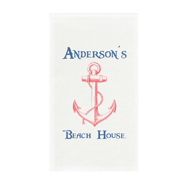Custom Chic Beach House Guest Towels - Full Color - Standard