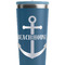 Chic Beach House Steel Blue RTIC Everyday Tumbler - 28 oz. - Close Up