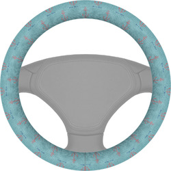 Chic Beach House Steering Wheel Cover