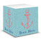 Chic Beach House Sticky Note Cube