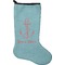 Chic Beach House Holiday Stocking - Single-Sided - Neoprene