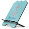 Chic Beach House Stylized Tablet Stand - Side View