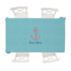 Chic Beach House Tablecloth - 58"x102"