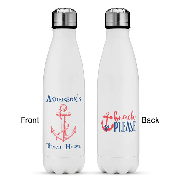 Chic Beach House Tapered Water Bottle - Apvl