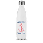 Chic Beach House Water Bottle - 17 oz. - Stainless Steel - Full Color Printing