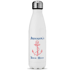 Chic Beach House Water Bottle - 17 oz. - Stainless Steel - Full Color Printing