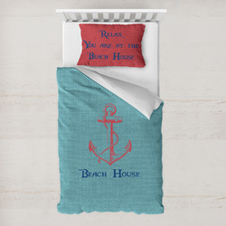 Chic Beach House Toddler Bedding Set - With Pillowcase