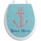 Chic Beach House Toilet Seat Decal