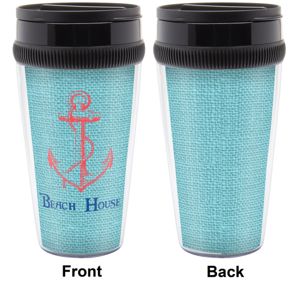 Chic Beach House Travel Mug Approval (Personalized)