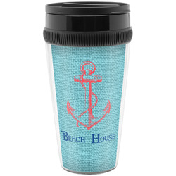 Chic Beach House Acrylic Travel Mug without Handle