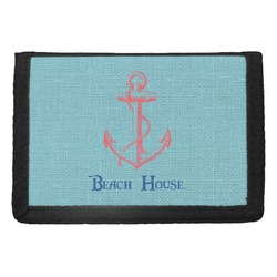 Chic Beach House Trifold Wallet