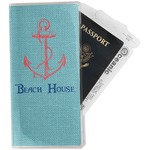 Chic Beach House Travel Document Holder