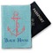 Chic Beach House Vinyl Passport Holder