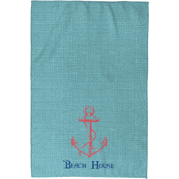 Chic Beach House Waffle Weave Towel - Full Color Print - Approval Image