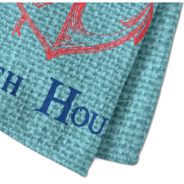 Chic Beach House Waffle Weave Towel - Closeup of Material Image