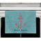 Chic Beach House Waffle Weave Towel - Full Color Print - Lifestyle2 Image