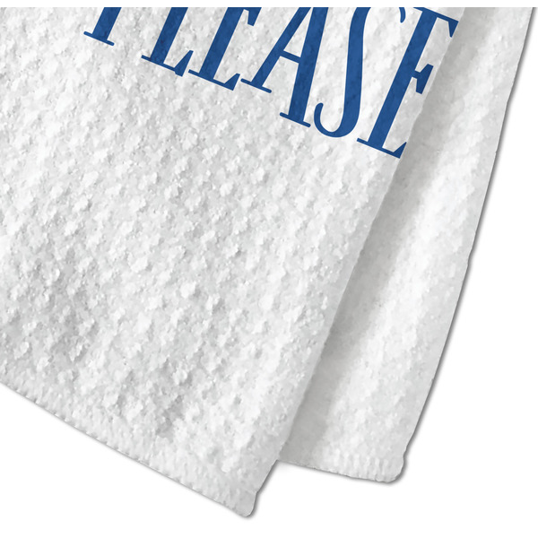 Chic Beach House Waffle Weave Towel - Closeup of Material Image