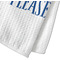 Chic Beach House Waffle Weave Towel - Closeup of Material Image