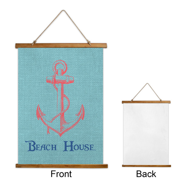 Chic Beach House Wall Hanging Tapestry - Portrait - APPROVAL