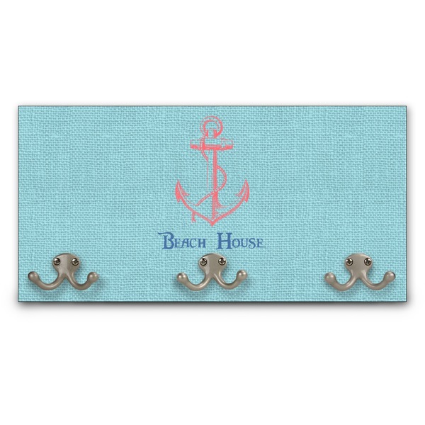 Custom Chic Beach House Wall Mounted Coat Rack