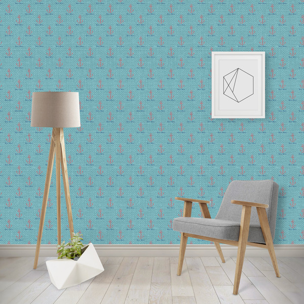 Custom Chic Beach House Wallpaper & Surface Covering (Peel & Stick - Repositionable)
