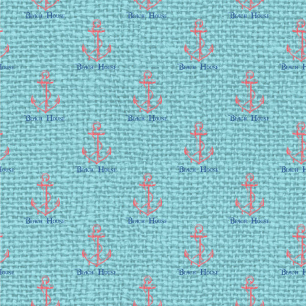 Custom Chic Beach House Wallpaper & Surface Covering (Peel & Stick 24"x 24" Sample)