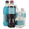 Chic Beach House Water Bottle Label - Multiple Bottle Sizes