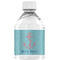 Chic Beach House Water Bottle Label - Single Front