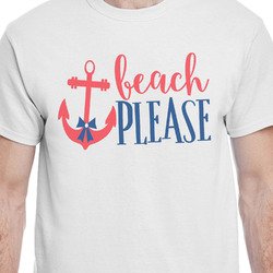 Chic Beach House T-Shirt - White - XL