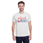 Chic Beach House T-Shirt - White - Large