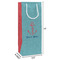 Chic Beach House Wine Gift Bag - Dimensions