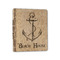 Chic Beach House Wood 3-Ring Binders - 1" Half Letter - Front