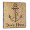 Chic Beach House Wood 3-Ring Binders - 1" Letter - Front