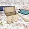 Chic Beach House Wood Recipe Boxes - Lifestyle