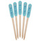 Chic Beach House Wooden Food Pick - Paddle - Fan View
