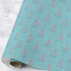 Chic Beach House Wrapping Paper Roll - Large - Matte