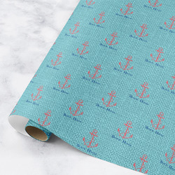 Chic Beach House Wrapping Paper Roll - Medium