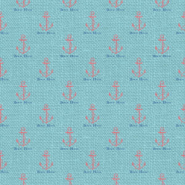 Chic Beach House Wrapping Paper Square