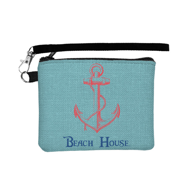 Custom Chic Beach House Wristlet ID Case