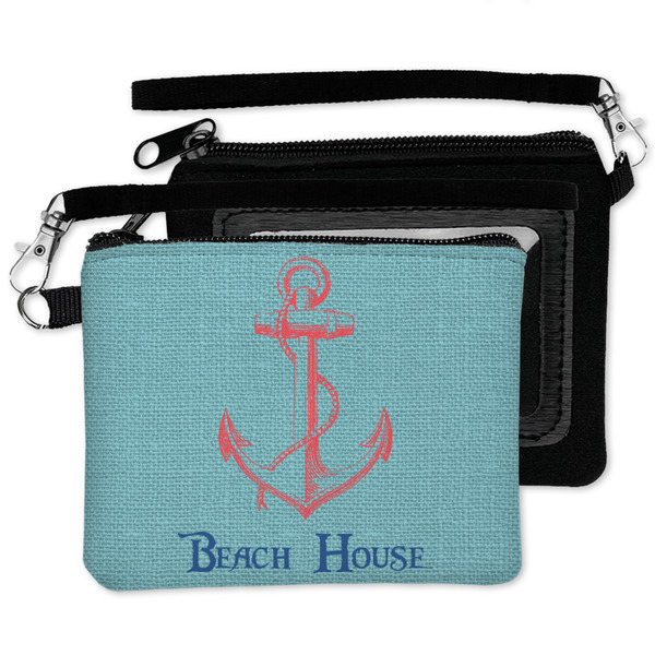 Chic Beach House Wristlet ID Cases - MAIN