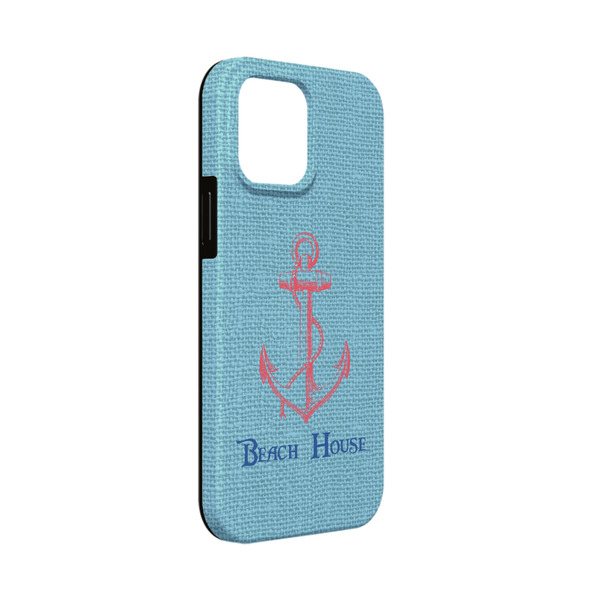 Custom Chic Beach House iPhone Case - Rubber Lined - iPhone 13 Mini