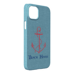 Chic Beach House iPhone Case - Plastic - iPhone 14 Plus