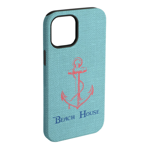 Custom Chic Beach House iPhone Case - Rubber Lined - iPhone 15 Plus